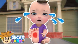 The Boo Boo Song  Ouch Baby Got Hurt  Sugar Candy Nursery Rhymes [upl. by Micky]