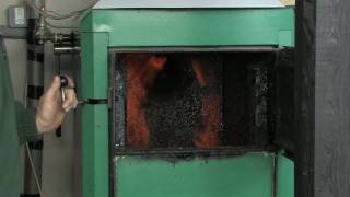 Angus Super Wood Burning Boiler  Gasification Log Boiler  Eco Angus  wwwecoanguscouk  2 [upl. by Waldos]