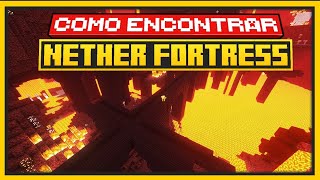 🟨 CÓMO ENCONTRAR una FORTALEZA DEL NETHER en Minecraft en SURVIVAL  Bedrock amp Java 🟨 [upl. by Arleen]