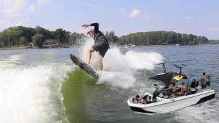 How To WakeSurf 360  Ft Jeff McKee [upl. by Luapsemaj]