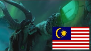 Kung Fu Panda 3  Kai destroys the Jade palace MalayBahasa Melayu [upl. by Laen707]