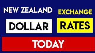 New Zealand Dollar Current Currency Exchange Rates Today 5 October 2024 [upl. by Malone214]