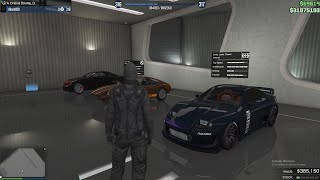 GTAV  Nightclub  Dinka Jester Classic Nissan 300 ZX Toyota Supra [upl. by Eelek]