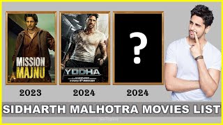 Sidharth Malhotra all movies list  Sidharth Malhotra movies list  Sidharth Malhotra hit movies [upl. by Nailimixam]