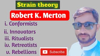 Strain theory  in Urdu Hindi Anomie theory  Social Structural theory  Roberts theory [upl. by Weatherley]