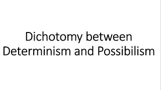 Dichotomy between Determinism and Possibilism  01  Historical Perspective  Environmentalism [upl. by Eddra]