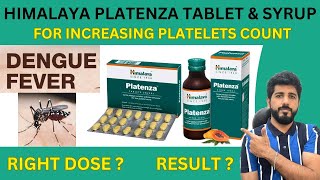 AYURVEDIC MEDICINE FOR DENGUE  INCREASE PLATELET COUNT  HIMALAYA PLATENZA TABLET  PLATENZA SYRUP [upl. by Devondra639]