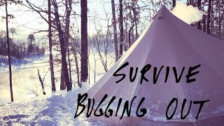 How to Survive Bugging Out in SHTF [upl. by Ecnedac578]