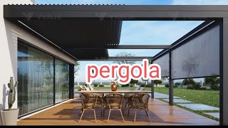 pergola برݣولة الألمنيوم [upl. by Phil]