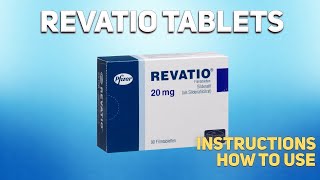 Revatio tablets sildenafil how to use Main differences between Revatio and Viagra [upl. by Odelet]