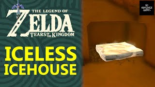 Iceless Icehouse in Zelda ToTK  How to Place Ice in Alcove amp Make It Fit [upl. by Thagard47]