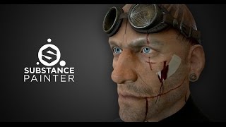 Substance Painter creative use of particle brushes  Adobe Substance 3D [upl. by Laris]