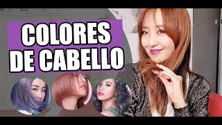 7 COLORES DE CABELLO QUE SON TENDENCIA EN COREA  JiniChannel [upl. by Bertilla]