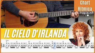 Il Cielo dIrlanda  Fiorella Mannoia  Accordi Chitarra  Canzoni Facili [upl. by Yemirej]