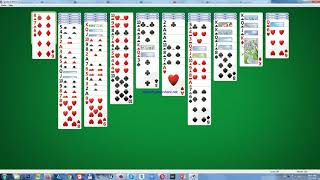 Spider Solitaire 4 suits 034 [upl. by Yrellam]