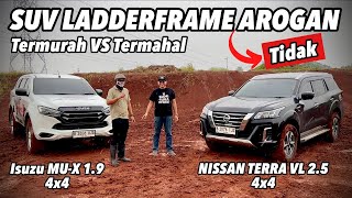 ISUZU MUX 19 amp NISSAN TERRA VL 25  SUV Ladderframe Kurang Populer Ternyata Menyimpan [upl. by Ariaic872]