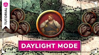 Use Daylight Mode with Hide Reveal  Dynamic Lighting Roll20 Tutorial [upl. by Mure]