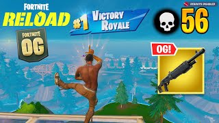 Fortnite Reload  High Kill Solo vs Squads OG Gameplay Keyboard amp Mouse [upl. by Hoye]