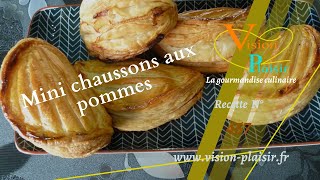 Comment réaliser des Mini chaussons aux pommes [upl. by Adnilra]