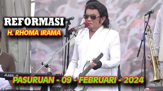 lagu REFORMASI H RHOMA IRAMA dalam rangka kampanye akbar bpk Anis amp gus mhaimin PASURUAN JAWATIMUR [upl. by Armyn704]