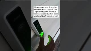 How To Reset your Vivint Doorbell Camera howto vivint doorbell reboot securitycamera [upl. by Alyag]