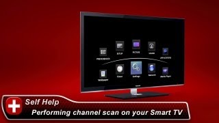 Toshiba HowTo Performing a channel scan on your Toshiba Smart TV [upl. by Eekcaj]