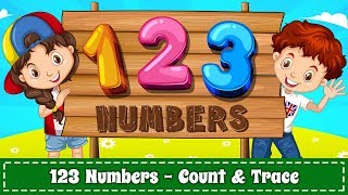 Learn Numbers 123 Kids Free Game  Android App Promotional Video [upl. by Annaed]