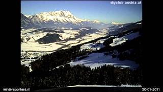 Schladming  Dachstein Tauern Gröbming webcam time lapse 20102011 [upl. by Notsur370]