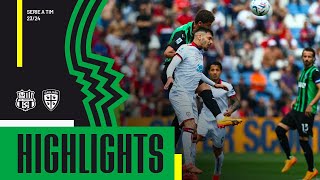 SassuoloCagliari 02  Highlights 2324 [upl. by Eleirbag]