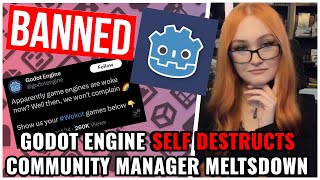 Godot Game Engine SELFDESTRUCTS Community Manager amp Mods SILENCE Devs And Gamers Over Culture War [upl. by Castorina]