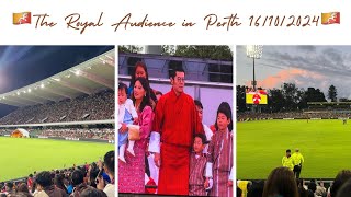 His Majesty’s visit in Perth A very remarkable memories in my life  perth bhutaneseinaustralia [upl. by Leunamesoj306]