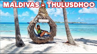 MALDIVAS VISITANDO a CIDADE  Thulusdhoo [upl. by Goldia]