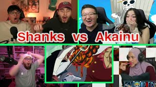 Shanks Stops Akainu And Saves Coby Reaction Mashup [upl. by Anh871]