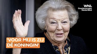 Hieperdepiep Hoera Prinses Beatrix blaast 86 kaarsjes uit [upl. by Hanikas]