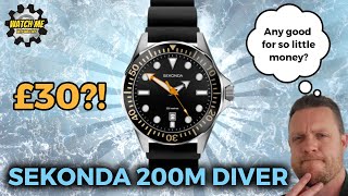 Sekonda 200m watch Bargain brilliance or bargain basement [upl. by Dnesnwot]