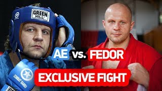 Aleksander Emelianenko vs Fedor EMELIANENKO uncommon EXCLUSIVE FIGHT between brothers [upl. by Ajit]