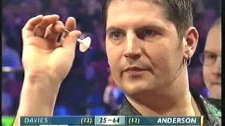 Darts World Championship 2003 Semi Final Gary Anderson vs Richie Davies [upl. by Marilyn684]