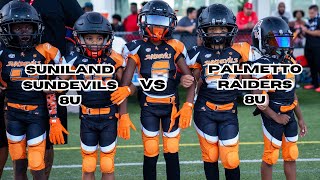 Suniland Sundevils 8u vs Palmetto Raiders 8u [upl. by Jaqitsch]