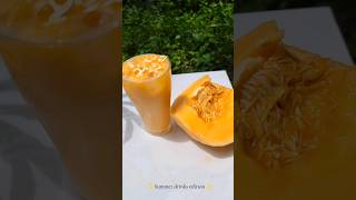 Refreshing Cantaloupe  Musk Melon Drink How to make Musk melon drinkCantaloupe Japanesemelon [upl. by Ailee]