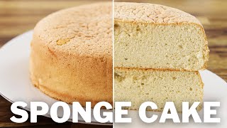 Vanilla Sponge Cake Recipe For Beginners [upl. by Erlene32]