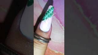 Green marble nails nailcolour shortsvideo easynailartdesignsforbeginners [upl. by Alvar438]