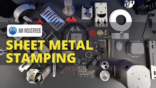 Sheet Metal Stamping Process Step by Step [upl. by Dagny974]