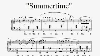 quotSummertimequot  G Gershwin Arr The Pianos of Chan [upl. by Battiste]