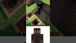 Mobs vs their Fears Oi Oi Oi Villager Meme minecraft shorts memes [upl. by Palladin]