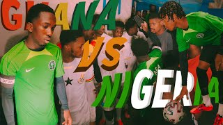 NIGERIA 🇳🇬 vs GHANA 🇬🇭  AFCON LONDON EDITION  ft Josh Nichols Araloyin amp More Mhsportsent [upl. by Fabyola]