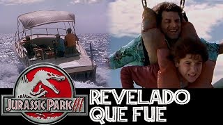 Lo Que Atacó al Bote de Eric en Jurassic Park 3  Escenas Eliminadas Jurassic Park 3 [upl. by Fleeta]