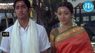 Nuvvostanante Nenoddantana Movie Climax Scene  Siddharth Trisha Prakash Raj Srihari [upl. by Deina]