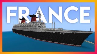 SS FRANCE in Minecraft [upl. by Avuha901]