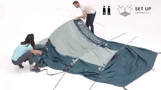 Quechua Camping Tent  Arpenaz 42 [upl. by Orin]