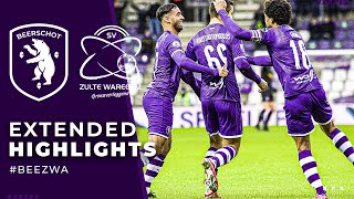 K BEERSCHOT VA 33 ZULTE WAREGEM  DRAW WITH GOALS FROM SHANKLAND KONSTANTOPOULOS AND SEBAOUI [upl. by Cristina200]